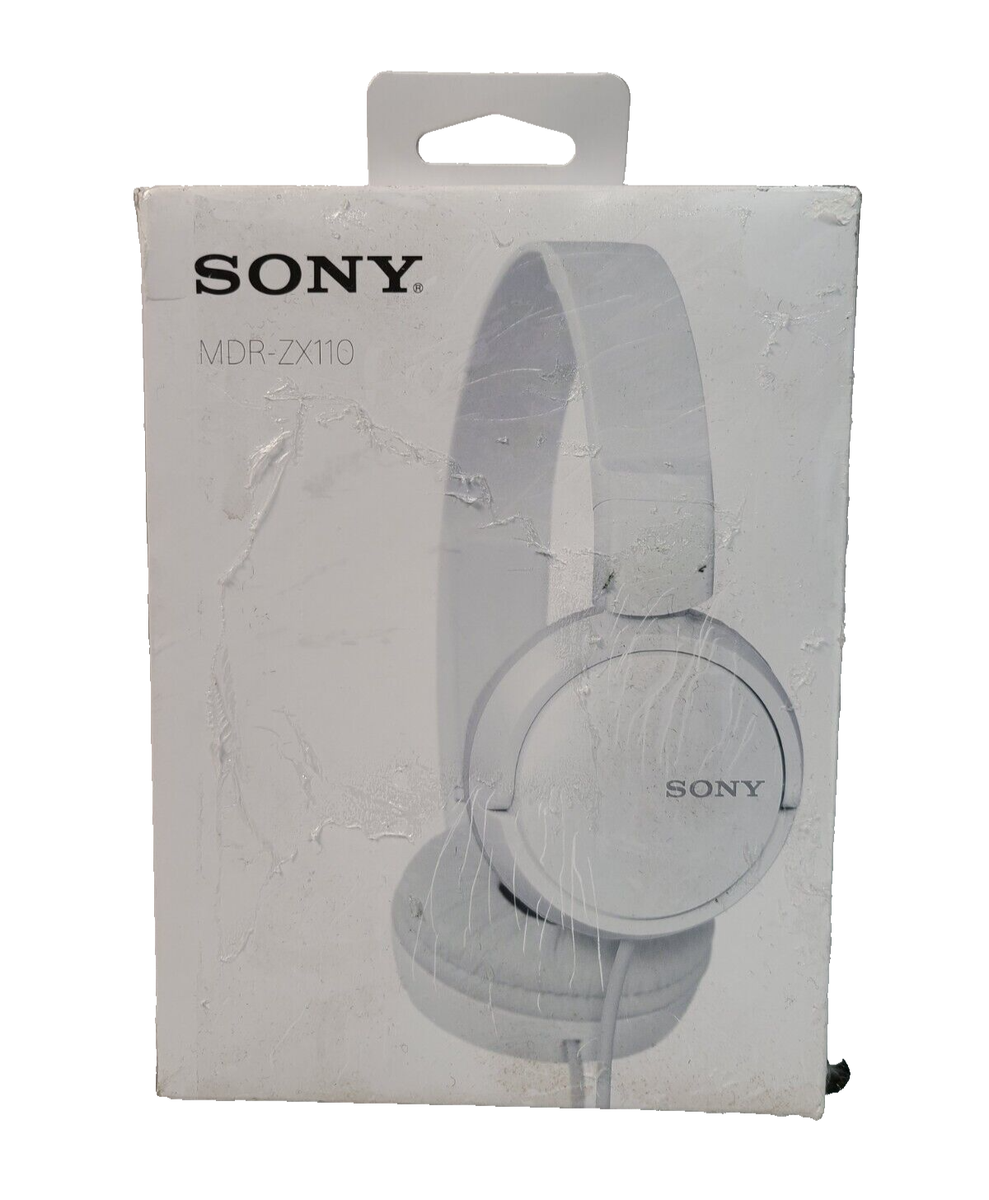 Sony MDR-ZX110 Ear-Pad (On the Ear) Headband Headphones White