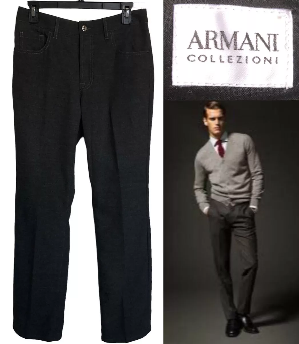 Buy Grey Trousers & Pants for Men by GIORGIO ARMANI Online | Ajio.com-demhanvico.com.vn