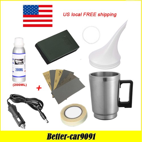 Car Auto Headlight Restore Kit Lens Atomizing Cup Polish Repair Liquid Tool - Bild 1 von 16