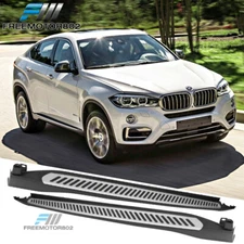 Fits 15-19 BMW X6 F16 Running Board Side Step Nerf Bars