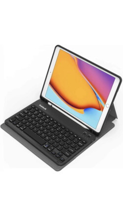 iPad 10,2 Zoll Tastatur Hülle Magnet iPad Air 3, iPad Pro 10,5 7/8/9. Inateck