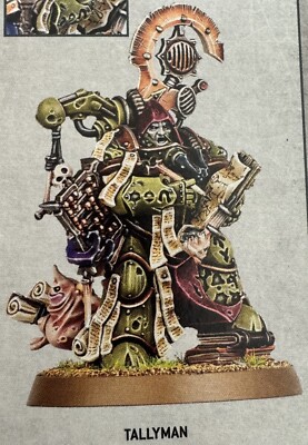 Warhammer 40k Death Guard Scribbus Wretch Tallyman New on Sprue