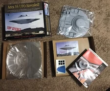 TESTORS Area S4 UFO Revealed 1:48 Scale Model Kit 576 - Sealed Contents