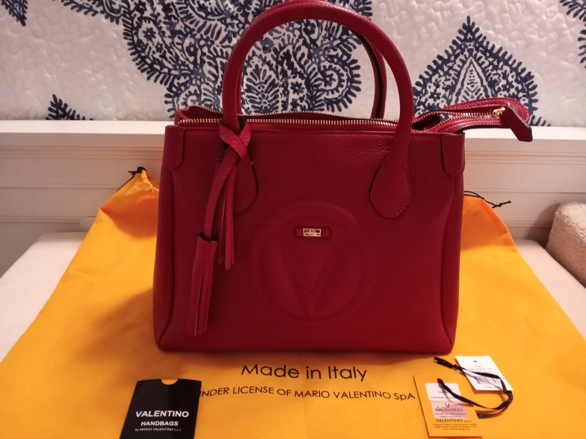 Strømcelle Rød Microbe Valentino Bags by Mario Valentino Ally Handbag, Red, New, $895 | eBay