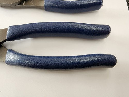 Herramientas Snap-on EE. UU. NUEVO 2 piezas AZUL ELÉCTRICO 8" y 6" Juego de alicates para juntas deslizantes 47ACF 46ACF - Imagen 10 de 12