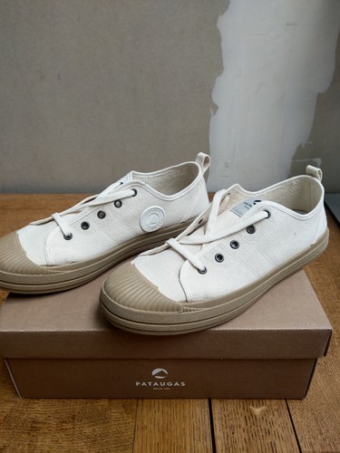 Baskets Pataugas Taille 44 - Blanche Beige, Neuves En Boîte - Homme/Femme
