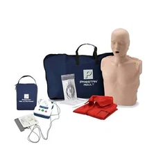 CPR Adult Manikin with Feedback Prestan AED UltraTrainer, and MCR Accessories
