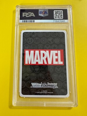 【PSA10・8】WEISS SCHWARZ MARVEL PSA set PSA 10 Weiss Schwarz Marvel Ultimate Android Vision Gold