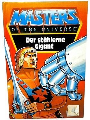 Der stählerne Gigant Masters Heman BUCH 1985 Hardcover MOTU INKgrafix Toys A92-2