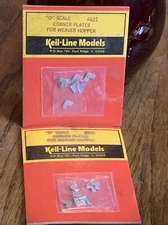 Keil-Line O Gauge 4821 Corner Plates For Weaver Hopper