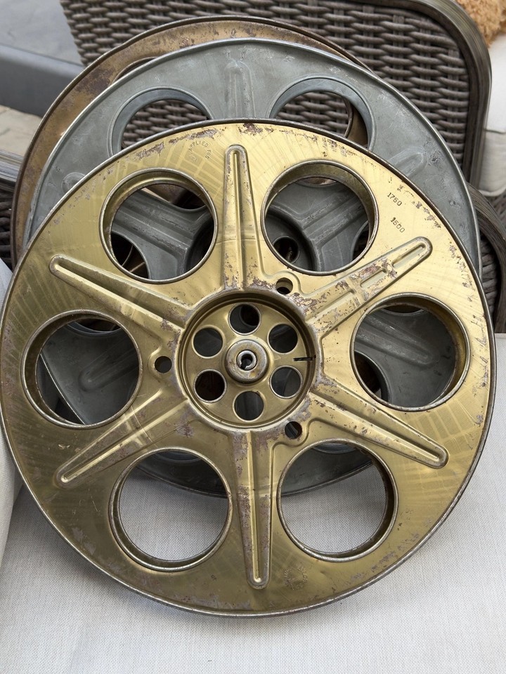 Vintage TaylorShantz Inc. Goldberg Brothers Denver 14” x 2” Movie Film