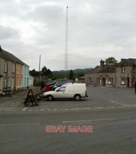 PHOTO  NETWORK RAIL COMMUNICATIONS MAST LLANDOVERY RAILWAY STATION VIEWED FROM T