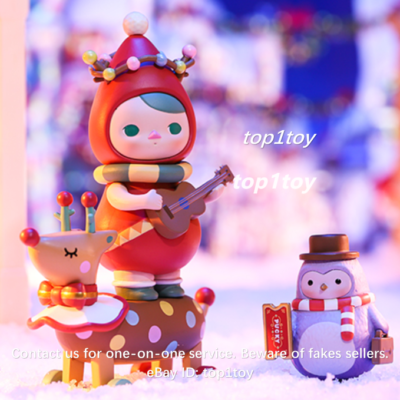 POP MART x PUCKY Christmas Music Parade Deer Poko Mini