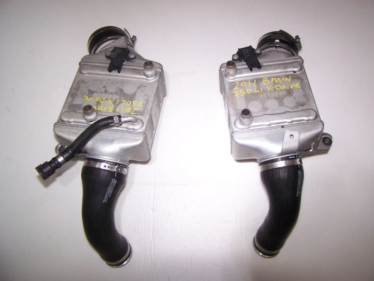BMW 750LI 750 4.4L TWIN TURBO 09-12 FLUID COOLED INTERCOOLERS SET  