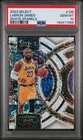 LeBRON JAMES 2023 PANINI SELECT WHITE SPARKLE SSP CARD PSA GEM MINT 10!