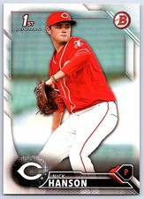 2016 Bowman Draft Nick Hanson Cincinnati Reds #BD-54