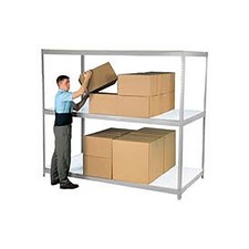 Global Industrial Additional Shelf With Laminated Deck 72"W x 48"D Gray