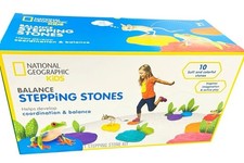 National Geographic Stepping Stones for Kids 10 Soft Foam Durable Bright Set Lot
