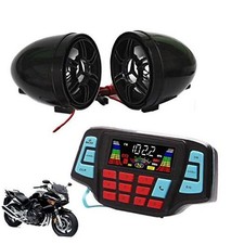 USB Bluetooth Waterproof Motorcycle Audio Radio Sound System Stereo Speakers