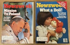 NEWSWEEK MAGAZINES VINTAGE LOT: June 20, 1983 & December 12, 1983; Excellent NEWSWEEK MAGAZINES VINTAGE LOT: June 20, 1983 & December 12, 1983; Excellent