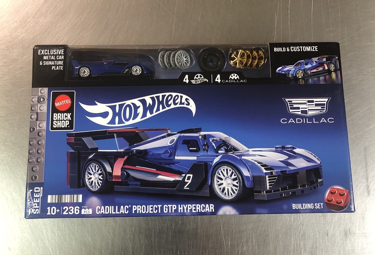 HOT WHEELS BRICK SHOP BUILD & CUSTOMIZE CADILLAC PROJECT GTP