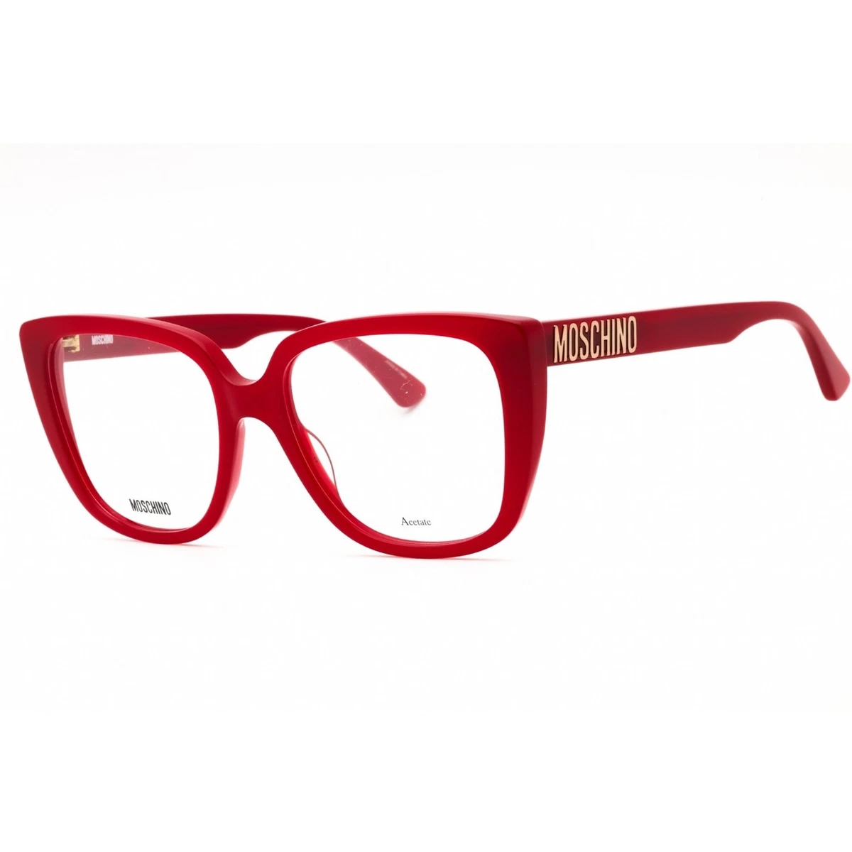 Moschino Sunglasses red (transparent) frame brown lenses Size 53mm 140mm 21 Moschino MOS127/S Square Sunglasses | Fashion Eyewear US main image 4