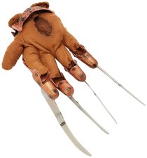 Freddy Krueger Fleece Glove Replica Prop Collectible Costume Accessory