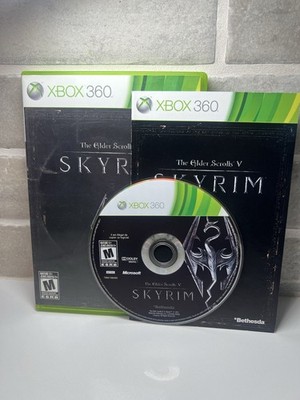 Elder Scrolls Skyrim - Microsoft Xbox 360 - Complete In Box Cib