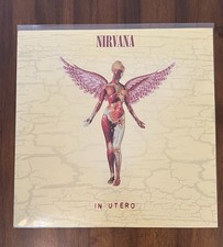 Nirvana In Utero (2009) Cream Yellow Vinyl Album LP RTI 4000 Copies *