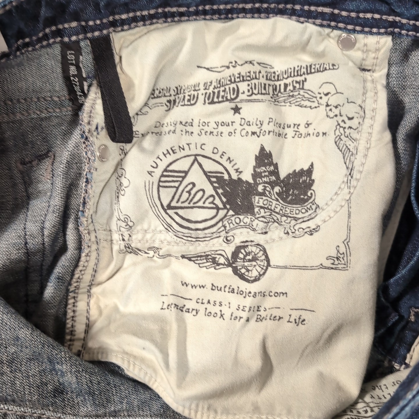 Buffalo David Bitton Driven Basic Jeans Men’s 34x… - image 10