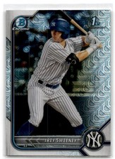 2022 Bowman #BCP-137 Trey Sweeney Mega Box New York Yankees