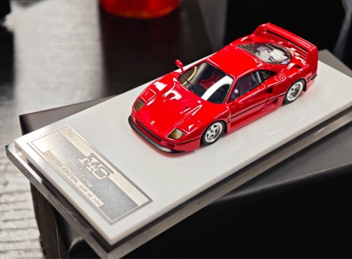 1/64 M64X フェラーリ　F40 US-SPEC Rosso Corsa 1/64 M64X FERRARI F40 US-SPEC Rosso Corsa 917840 | eBay