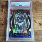 2024 Panini Select Concourse Caleb Williams RC Red & Blue Shock Prizm #25 PSA 10