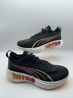 Puma Forever Run Nitro Schwarz/Orange UK 5 Neu ohne Karton