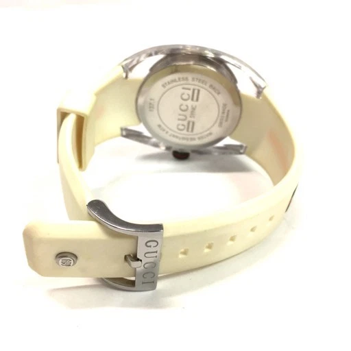 Gucci SYNC Sink Silver Tone Dial Quartz Watch 137.1 45mm From Japan 011 6328760 - image 4 of 4