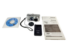 Panasonic Lumix DMC-TZ1 5MP Digital Camera with 10x Optical Zoom Silver 