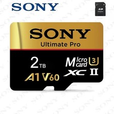 SONY Micro SD Card 2TB TF Memory Card Extreme 1TB SDXC Flash Card A1 U3 4K High-
