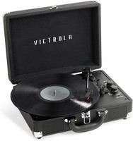 Victrola Journey Portable Record Player Suitcase 5.0 Bluetooth VSC-400SB BLK A-1