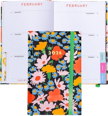 ban.do 12-Month Classic Daily and Weekly Planner Dated January 2026 - December 2