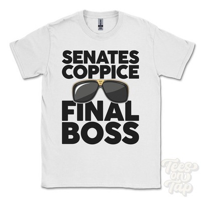 SENATES COPPICE FINAL BOSS T-SHIRT funny xmas gift east dean hampshire england