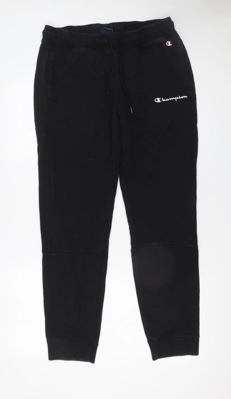 Champion Men's Black Jogger Sweatpants M Regular Fit Fleece