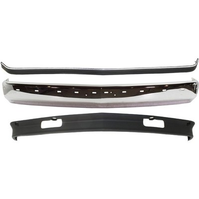 Front Bumper Kit Chrome For 1988-1998 Chevrolet C1500 K1500