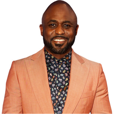 Wayne Brady (orange) Half Body Buddy Cutout