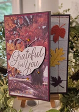 STAMPIN UP CARD KIT - GRATEFUL FOR YOU CARD KIT MAKES 4 #LL-43
