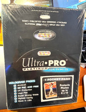 New Ultra Pro Platinum 9 Pocket Pages 100 per box - 6 Sealed Boxes available