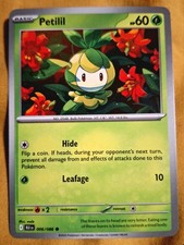 Pokémon Cards: Petilil | 6/86 | Common | Regular | S&V: Black Bolt - Pokémon TCG