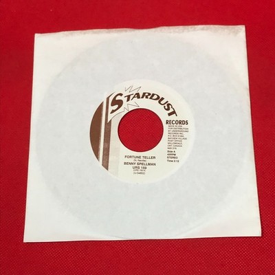 BENNY SPELLMAN  Fortune Teller - 2017 7'' vinyl single Tainted Love Gloria Jones