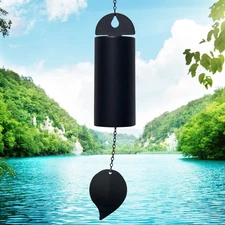 Deep Resonance Serenity Bell Large Wind Chimes For Outside Deep Tone G