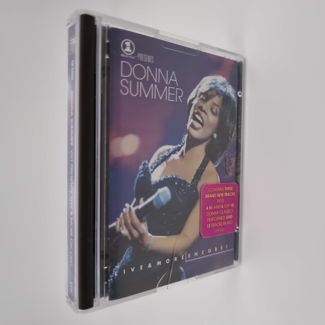 DONNA SUMMER – VH1 Presents Live & More Encore! MD MiniDisc Album 1999 Rare MD