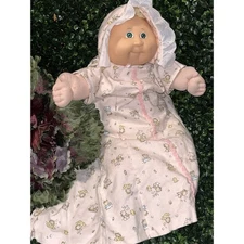 Cabbage Patch Kids Vintage Premie Newborn Doll - 1983 - OK - Head Mold 22 Blonde